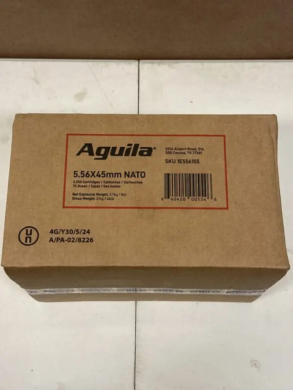 5.56 - 55 GR - Aguila - (Battle Pack) - 2,250 Rounds