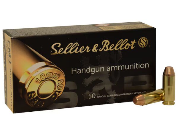 10MM - 180 GR - Sellier & Bellot - 50 Rounds