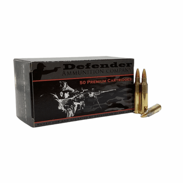 223 Remington - 62 GR - Defender - 50 Rounds