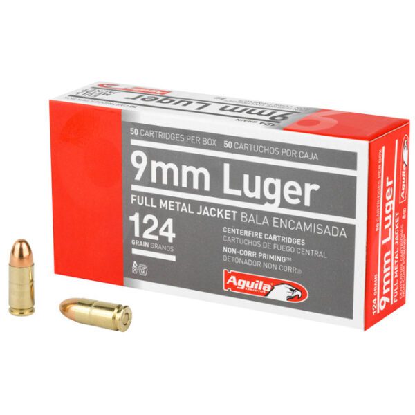 9mm - 124 GR - Aguila - 1,000 Rounds