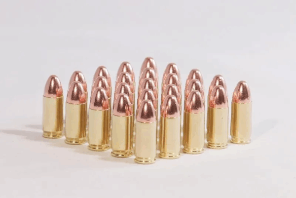 9mm - 115 GR - HSL Ammunition - 1,000 Rounds