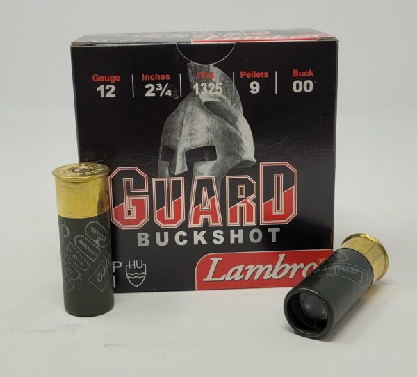 12 Gauge - 00 Buck Shot - Lambro - 250 Rounds