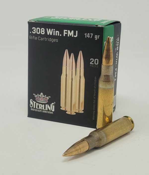 308 - 147 GR - Sterling - 20 Rounds