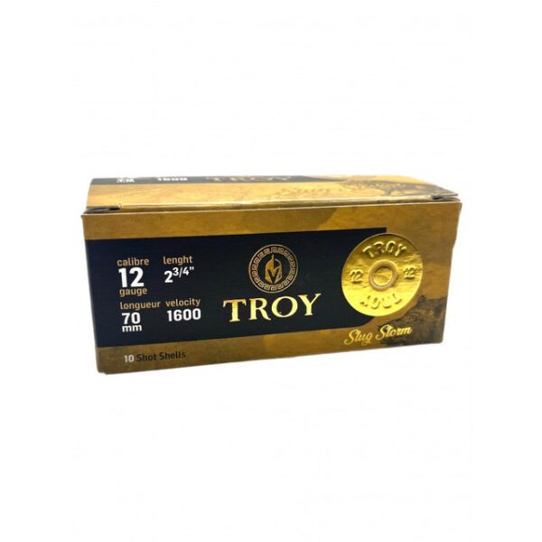 12 Gauge - 1oz Slug - Troy - 10 Rounds