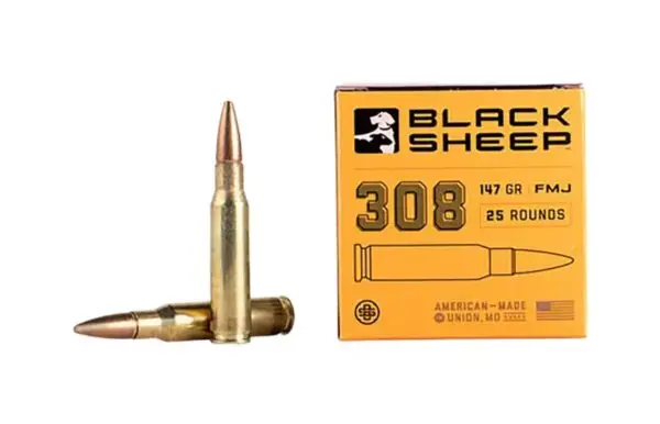 Black Sheep 308 Winchester 147gr FMJ